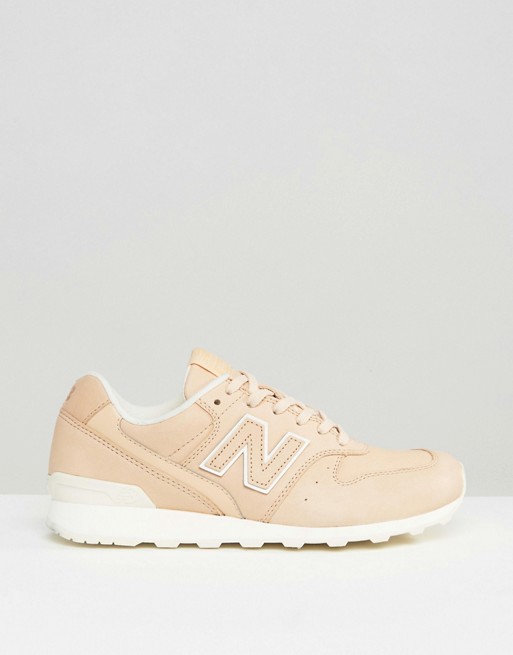 new balance 996 beige trainers